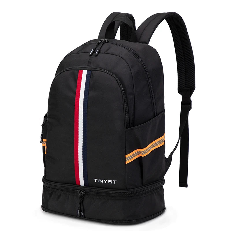 Mochila Dobrável e Impermeável de Grande Capacidade para Notebook 15,6” com Múltiplos Bolsos