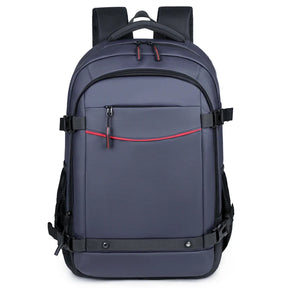 Mochila Executiva para Notebook com Alças Ajustáveis, Múltiplos Bolsos e Fechamento em Zíper