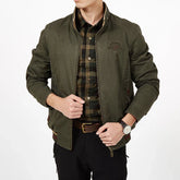 Casaco Masculino Militar Reversível de Algodão - (Promoção de Inverno 2026)
