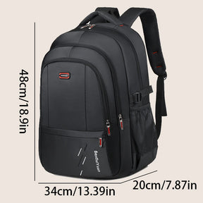 Mochila Masculina Espaçosa e Durável — Ideal para Viagem, Negócios, Lazer e Uso Diário