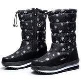 Bota Feminina Para Inverno Meio-Cano Impermeável (Promoção de Inverno 2025)