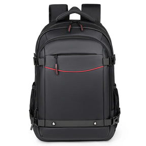 Mochila Executiva para Notebook com Alças Ajustáveis, Múltiplos Bolsos e Fechamento em Zíper