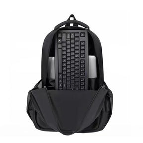 Mochila Escolar Unissex com Múltiplos Bolsos Resistente