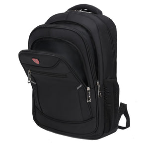 Mochila Masculina 15,6” com Múltiplos Bolsos com Zíper