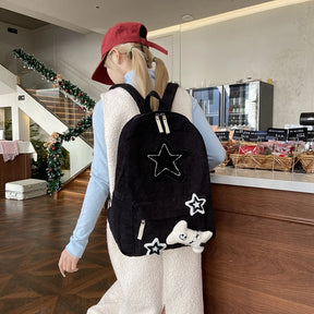 Mochila Feminina Impermeável em Nylon Lavável de Grande Capacidade — Ideal para Notebook, Viagem e Uso Diário