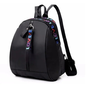 Mini Mochila Feminina em Oxford Multifuncional Compartimento para Celular