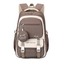 Mochila Escolar Feminina Impermeável com Estampa Fashion — Ideal para Viagem e Uso Diário