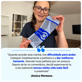 Joelheira Orto – Alívio Imediato para Seus Joelhos - Sellina