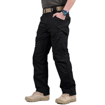 (Compre 1 Leve 2) Calça Tática Masculina Cargo Militar com 8 Bolsos, Resistente à Água e Desgaste