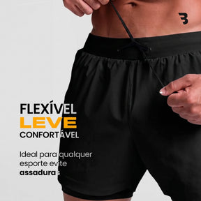 Shorts Dry-Fit™ de Compressão Sellina - COMPRE 1 LEVE 2