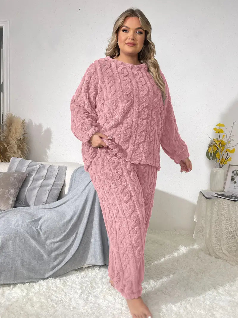 Conjunto Pijama Feminino em Veludo - AnaBelle