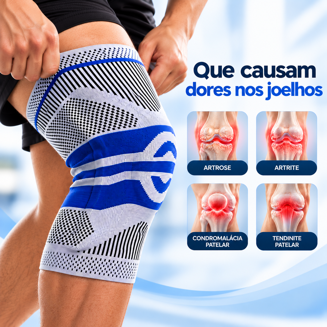 Joelheira Orto – Alívio Imediato para Seus Joelhos - Sellina