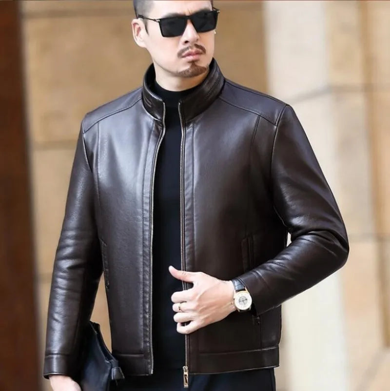 Jaqueta De Couro Masculina - FREYR