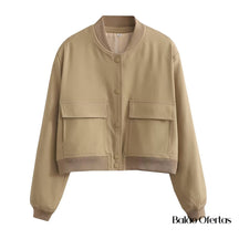 Jaqueta Feminina Bomber Acochoada