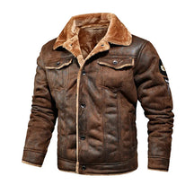 Jaqueta Masculina de Couro Romenzi Harbe RZ119