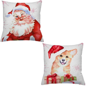 Capas Natalinas para Almofadas – Decoração Prática e Elegante