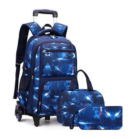 Material Escolar Infantil: Mochila de rodinhas/ Lancheira / Estojo
