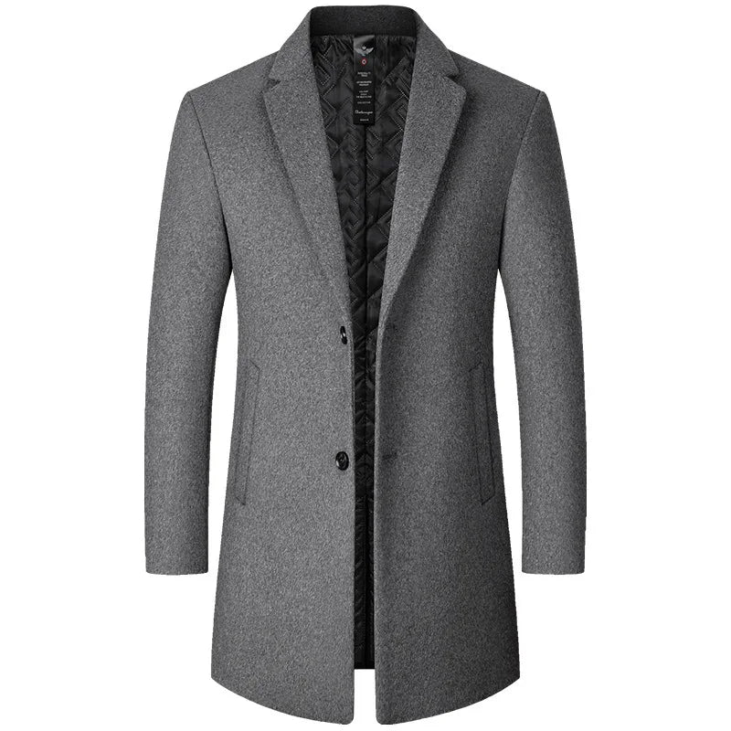 Sobretudo Masculino de Lã Grife Romenzi RZ098